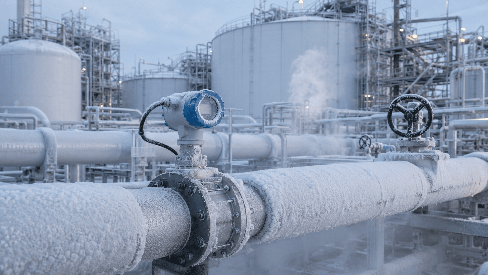 Steam measurement application scene for flowmeter selection