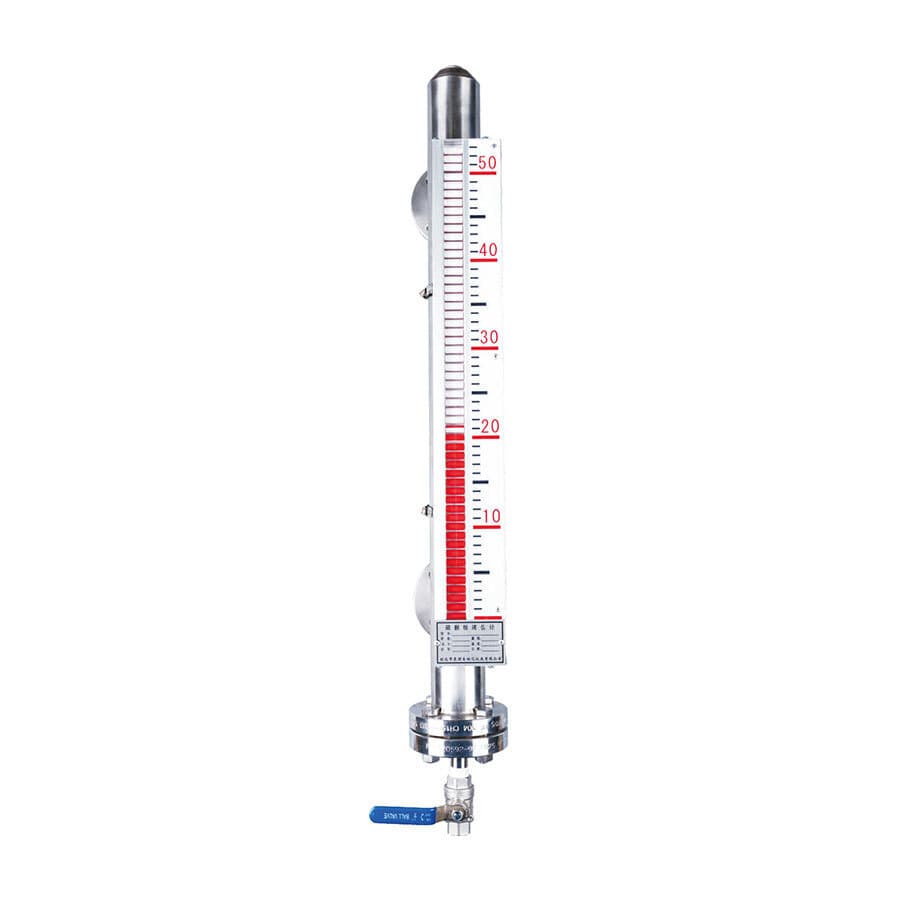 Velomac magnetic level gauge product photo on clean background