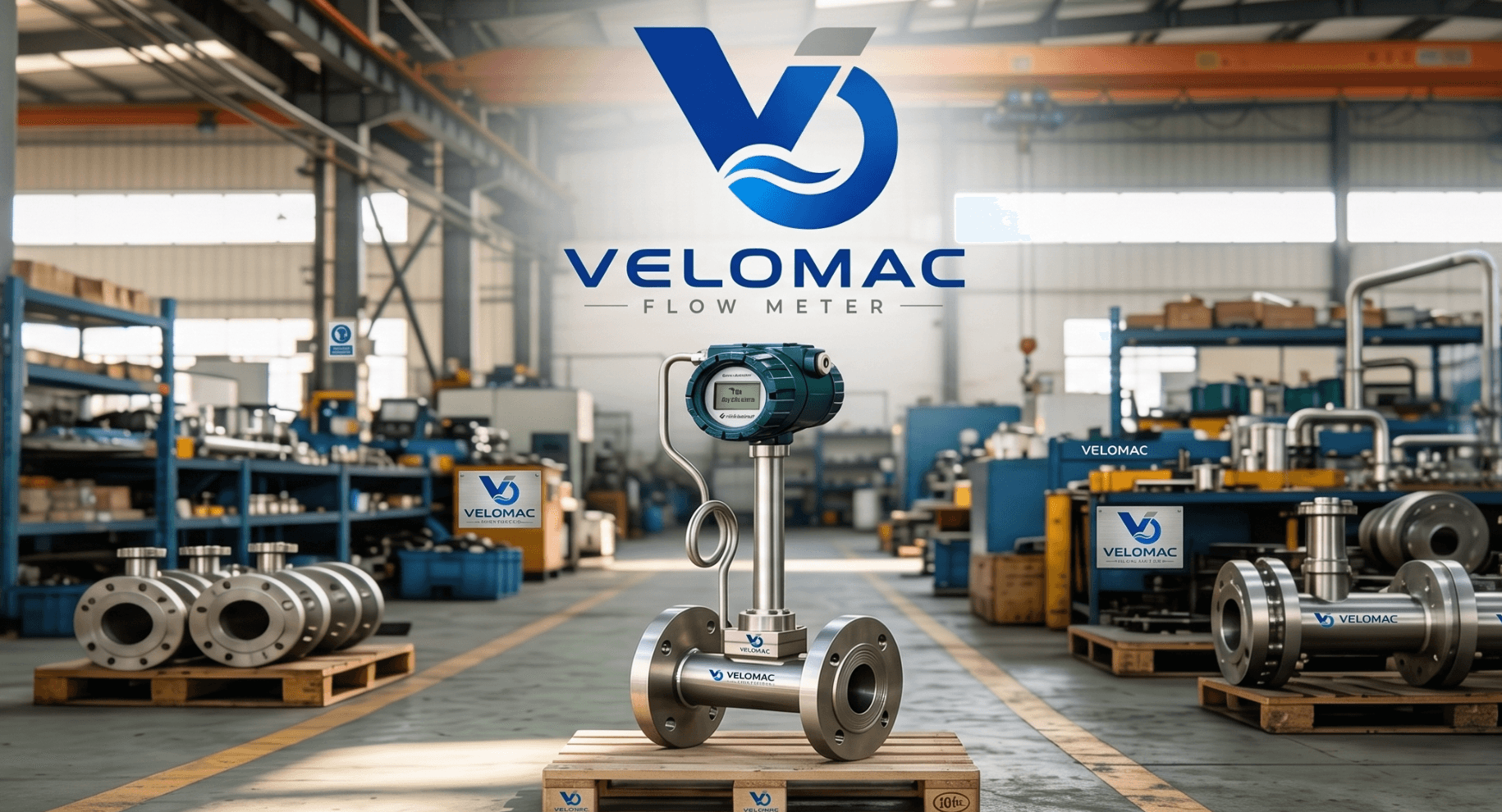 Velomac vortex flowmeter product image
